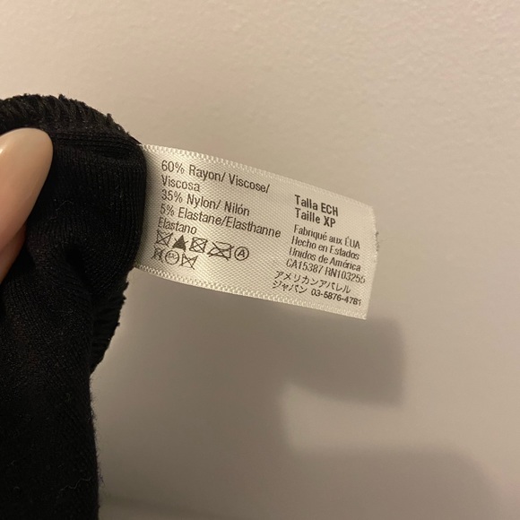 Black bodycon midi dress - Picture 3 of 3